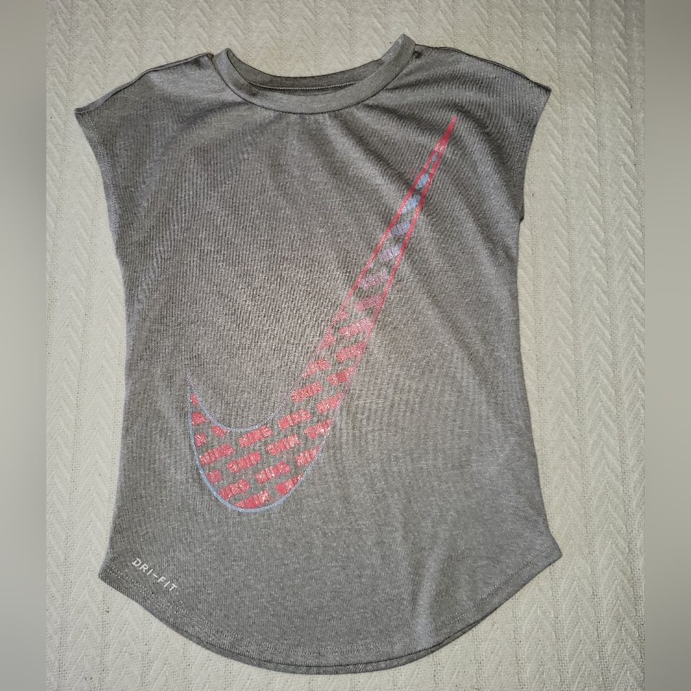 Nike Gray Dri-FIT Athletic Tank